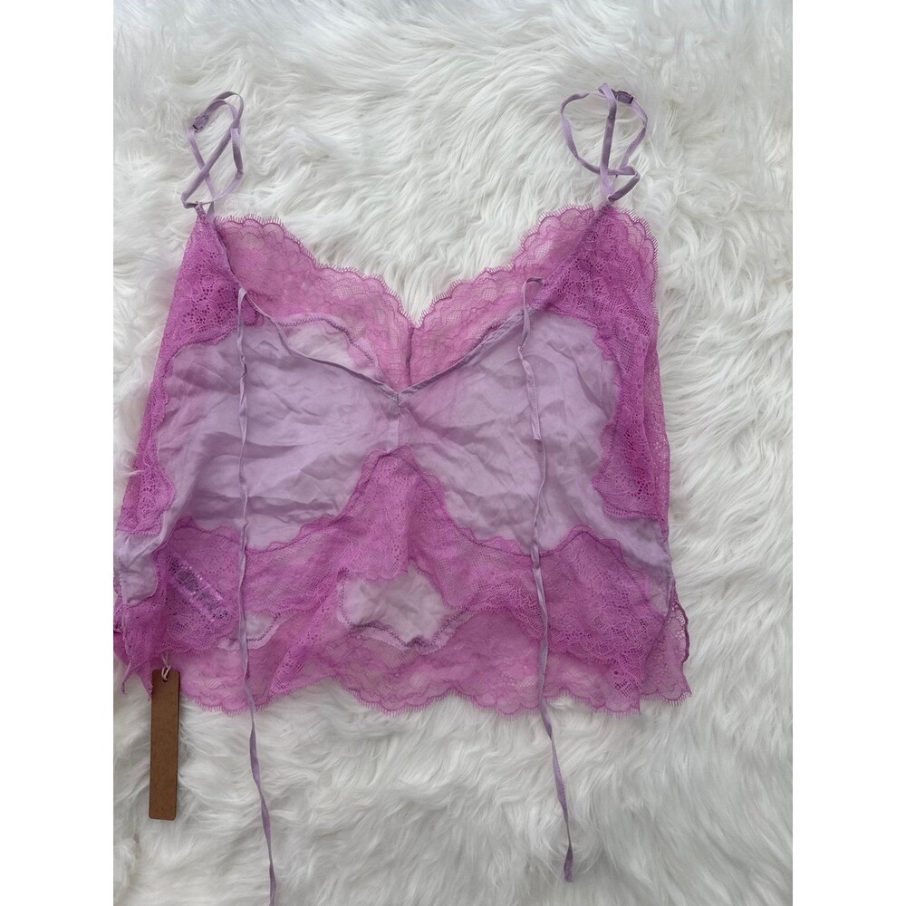 Skims Romance Lace Cami Sugar Plum Size XS - Picture 9 of 10